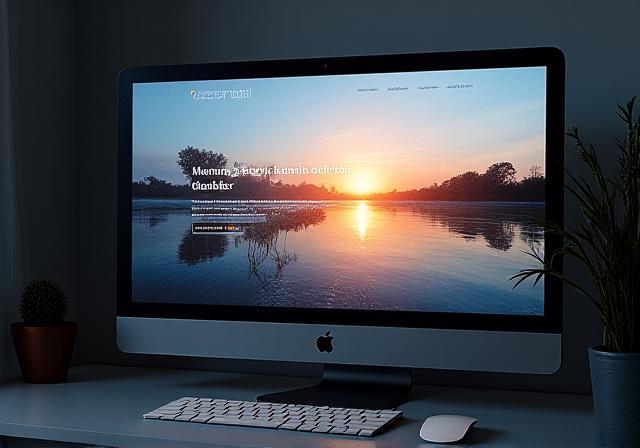 Główna realizacja – portfolio fotograficzne z bento layout